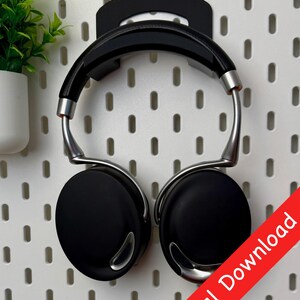 Headphone Hook for Ikea Skadis by Form Lab Innovation (Instant Digital Download)