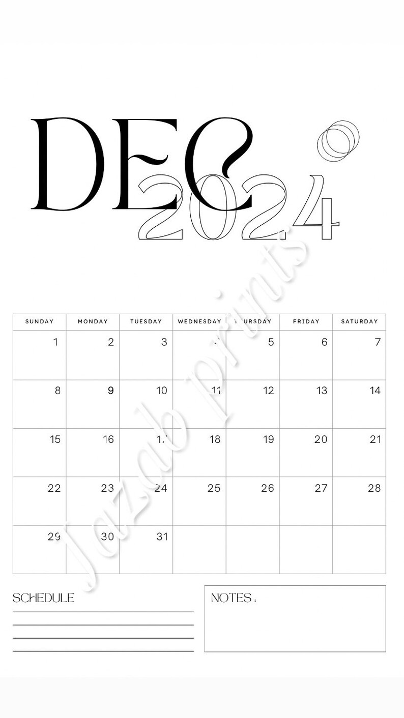 2024-calendar-printable-sunday-to-saturday-start-a4-letter-minimalist