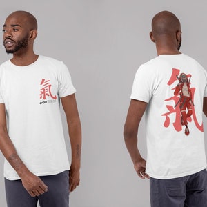Koszula męska GODARM Organic Cotton Assassin | Czarny | Biały | Granat francuski