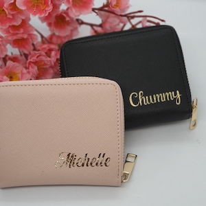 Personalised Zip Wallet