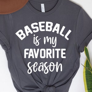Baseball is My Favorite Season Svg, Baseball Shirt Svg, Sports Svg, High School Sport, Digital Cut File, Téléchargement instantané