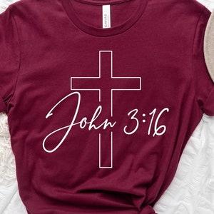 John 3:16 Svg, Christian Svg, Easter Svg, Jesus Svg, Bible Verse Svg, Religious Svg, Digital Cut File