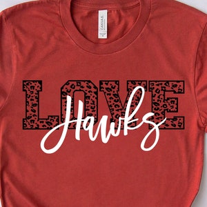 Hawks Mascot Svg, Hawks Svg, Hawks Design Svg, Football, Basketball, Baseball, Sport, Digital Cut File, Instant Download