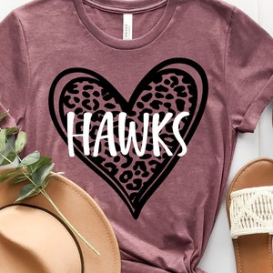 Hawks Mascot Svg, Hawks Svg, Hawks Design Svg, Football, Basketball, Baseball, Sport, Digital Cut File, Instant Download