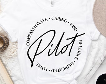 Pilot Svg, Pilot Costume Svg, Pilot Shirt Svg, Airplane Svg, Eps, Png, Svg, Digital Cut File, Instant Download