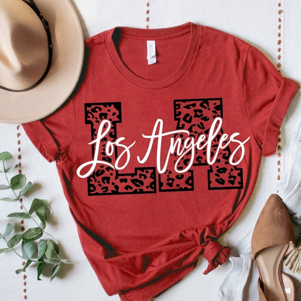 Los Angeles Leopard Svg, LA Leopard Svg, Los Angeles Svg, Los Angeles City Svg, Digital Cut File, Instant Download