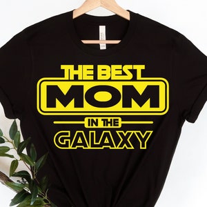 Mejor mamá en el Galaxy Svg, Digital Cricut Game Sign, Clipart, Mom Svg, Shirt Pattern, Star Wars svg, Mother svg, Digital Cut File