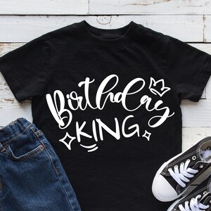 Birthday King Svg, Birthday Svg, Birthday Party Svg, Birthday Shirt svg, Digital Cut File, Instant Download