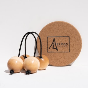 Papa Kashakas Asalato- LARGE - Amazing Sound and Quality! 2.25 inch/ 5.72 cm percussion balls