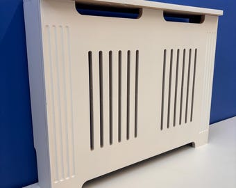 White Radiator cover  MDF- 4, 6"  Depth - Radiators cut to size