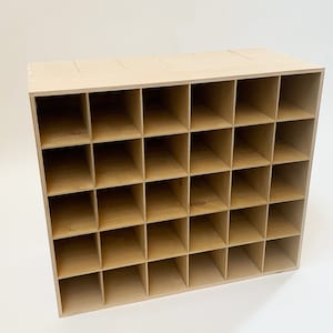 Tri-fold Cubby Storage, Craft Storage, Art Supply Storage, Toy