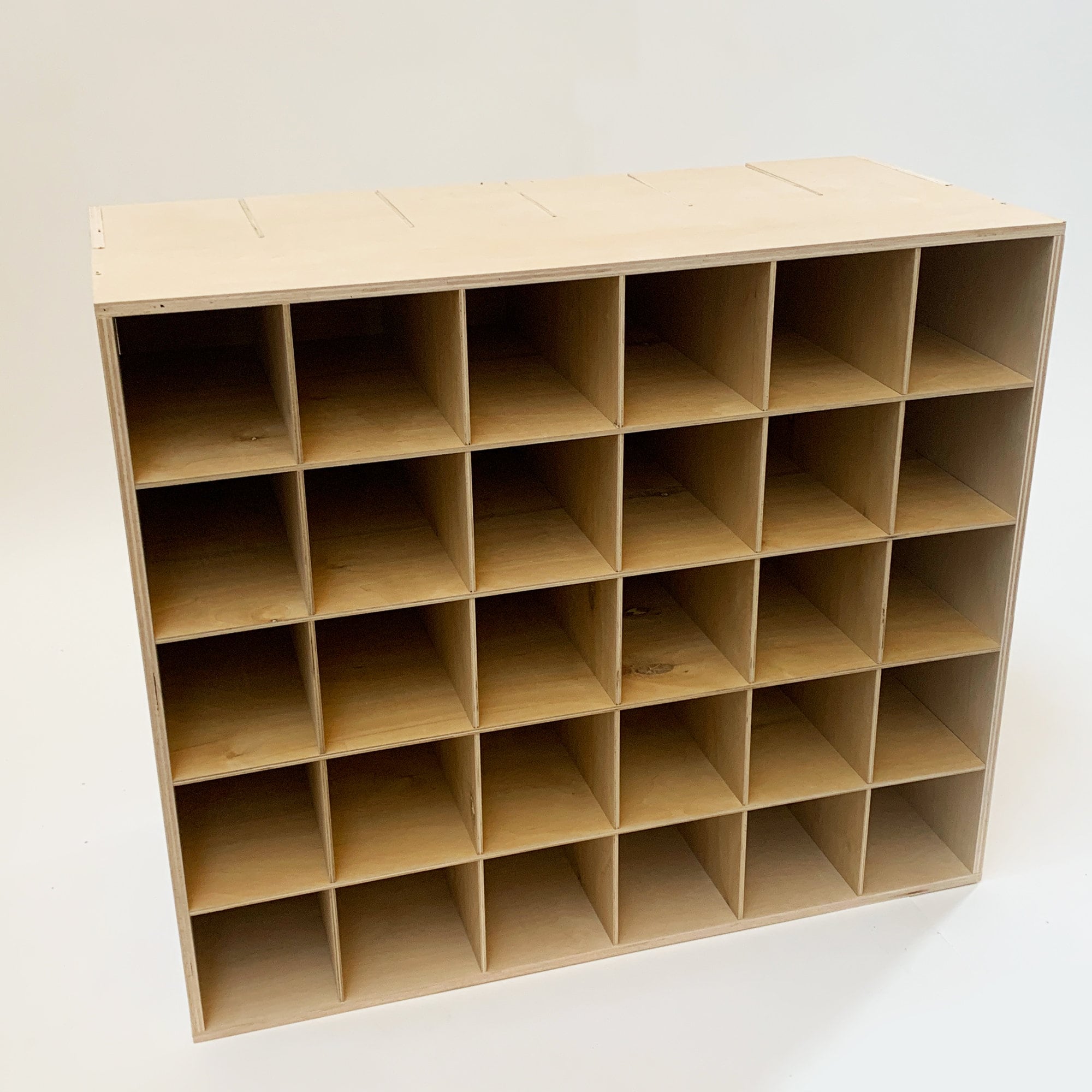 Wooden cube shoe storage hot sale
