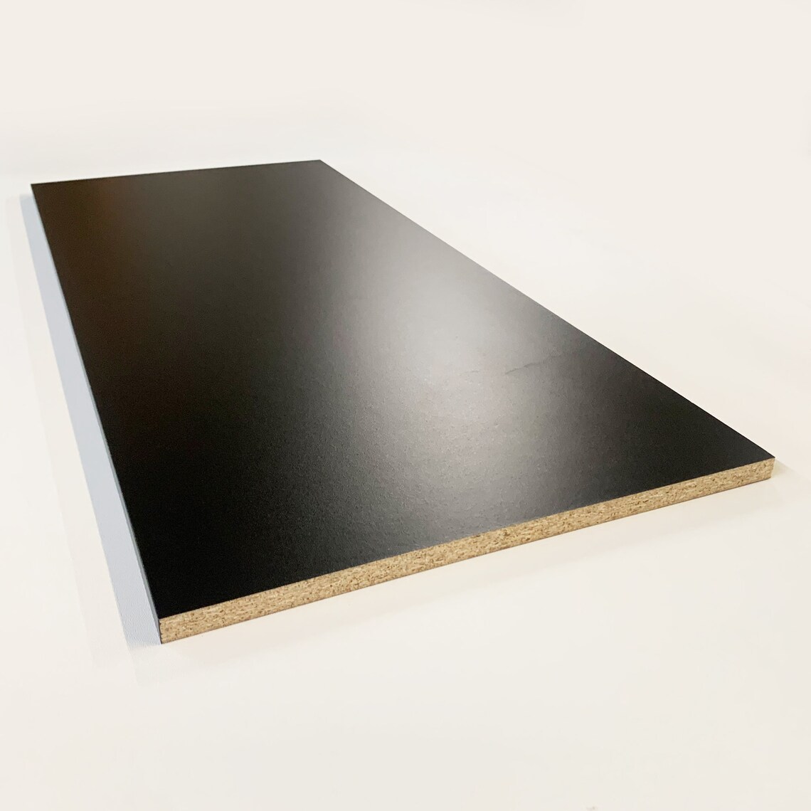 Cut to Size Black Melamine Shelf Edge Finished on Longest Etsy