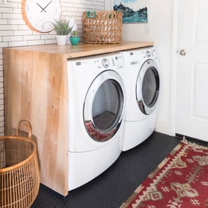 Laundry  Countertop - 3/4" thickness  Unfinish birch plywood