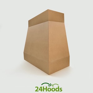 Custom wood  Hood  with MDF covers for paint  - Custom / Easy / Fast -  Up to 72" hight