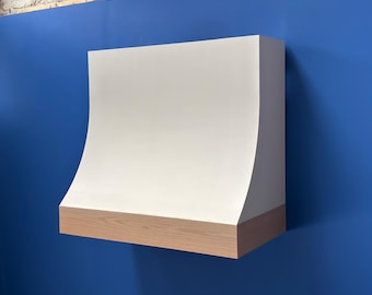 Custom Range Hood  - Custom  Made - Assembly -  white Primed