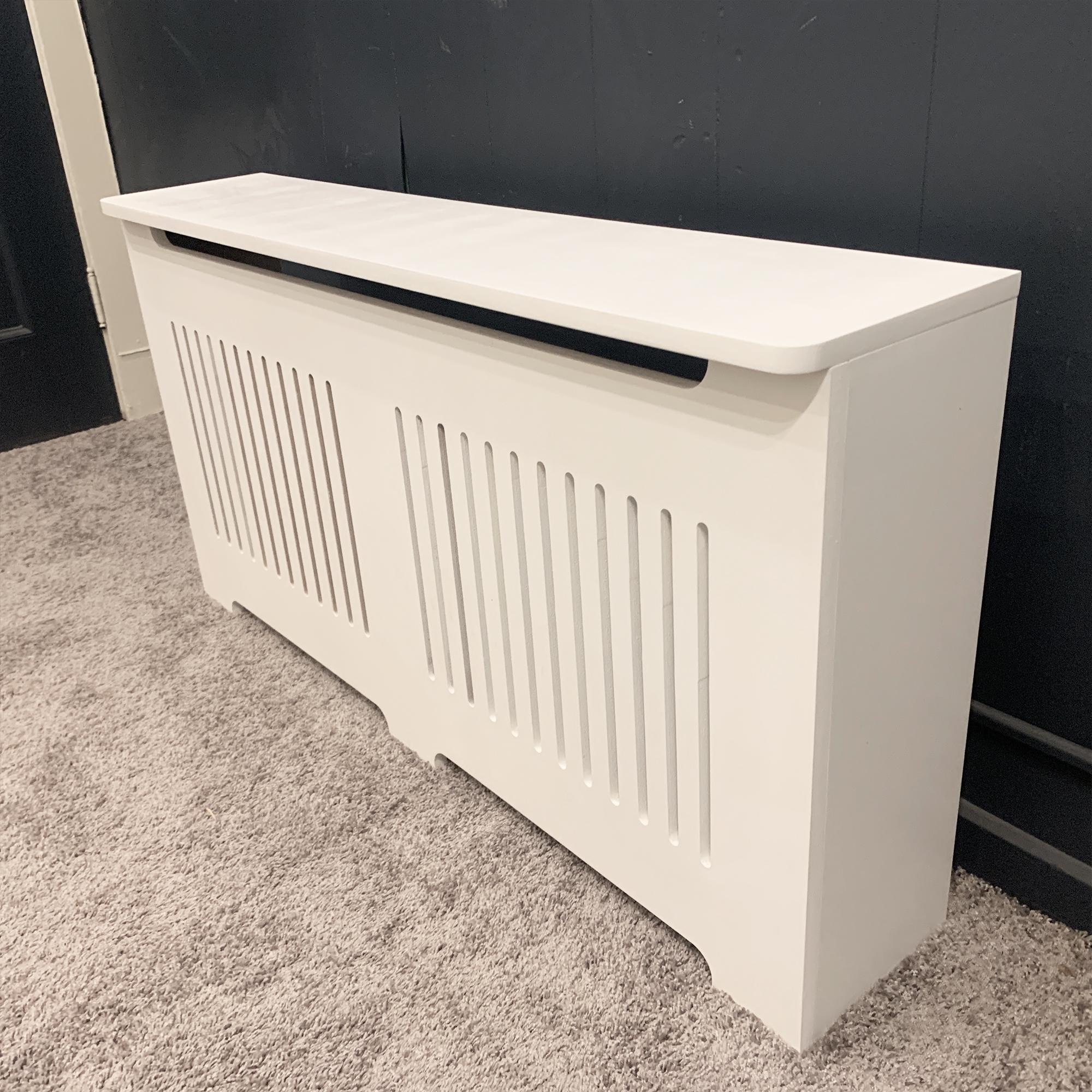 White Radiator Cover MDF- 4, 6, 8