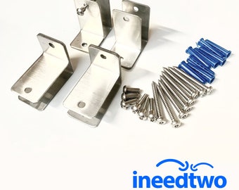 Mounting Hardwarfe for vertical ladder - ineedtwo