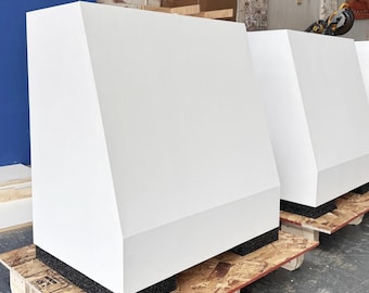 White Primed Range Hood  Assembled -  29.75w x 30H - for IKB01 - 30 IKTCH or VIKIO - Ready to ship in stock