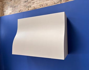 Vaulted  Range Hood  - white Primed assembled -