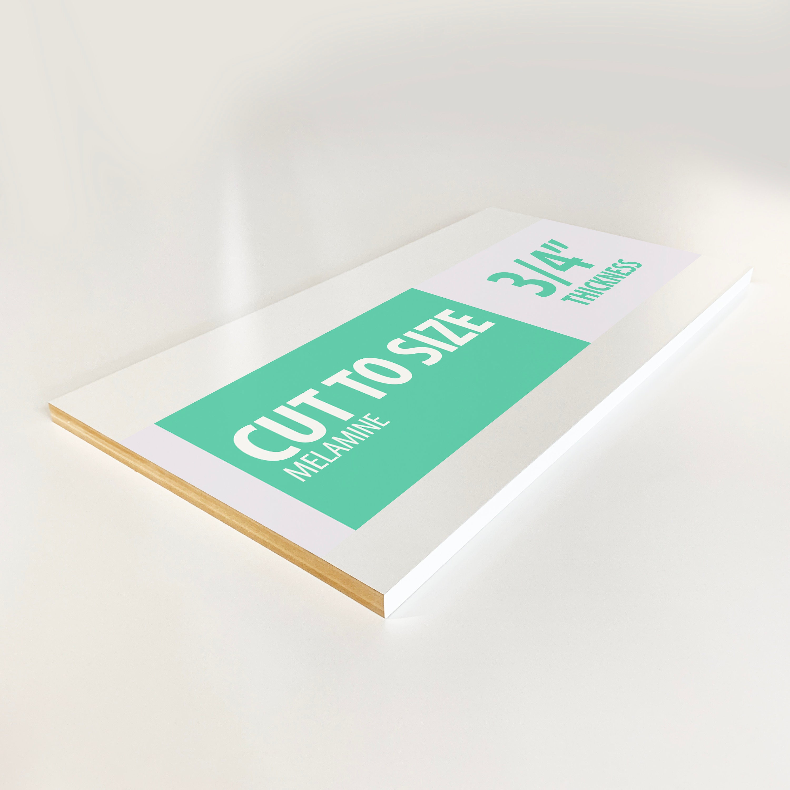 Custom Order White Melamine Shelf Cut to Size Edge Etsy