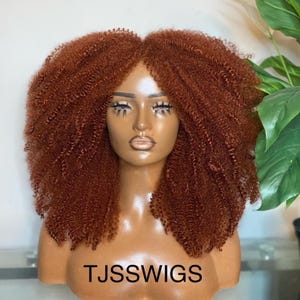 The &quot;Pepper&quot; Crochet Wig Unit Big Hair Afro Natural Kinky Curly