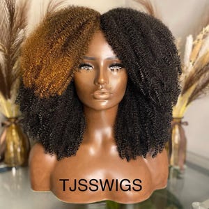 The &quot;CoCo&quot; Crochet Wig Unit Big Hair Afro Natural Kinky Curly