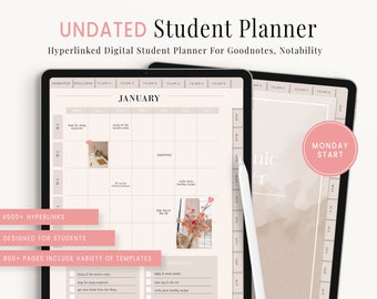 college assignment organizer Digital Planner for College, Student Planner, Digital Academic Planner, iPad Planner Goodnotes Planner, Notability Planner, School Planner