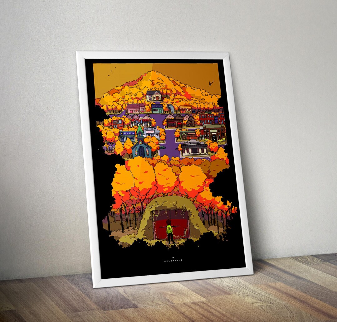 Deltarune Poster | Deltarune Wall Art Print | Indie Game Gaming Decor ...