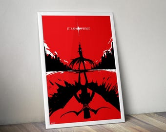 Persona 5 Poster | Persona 5 Wall Art Print | Indie Game Gaming Decor | 4 Color Video Game Poster | Large Wall Decor
