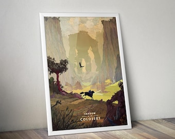 ワンダと巨像』ポスター - Etsy 日本