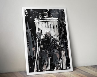 Póster de Kenshi / Impresión artística de pared de Kenshi / Decoración de juegos independientes / Póster de videojuego en 4 colores / Decoración de pared grande 2