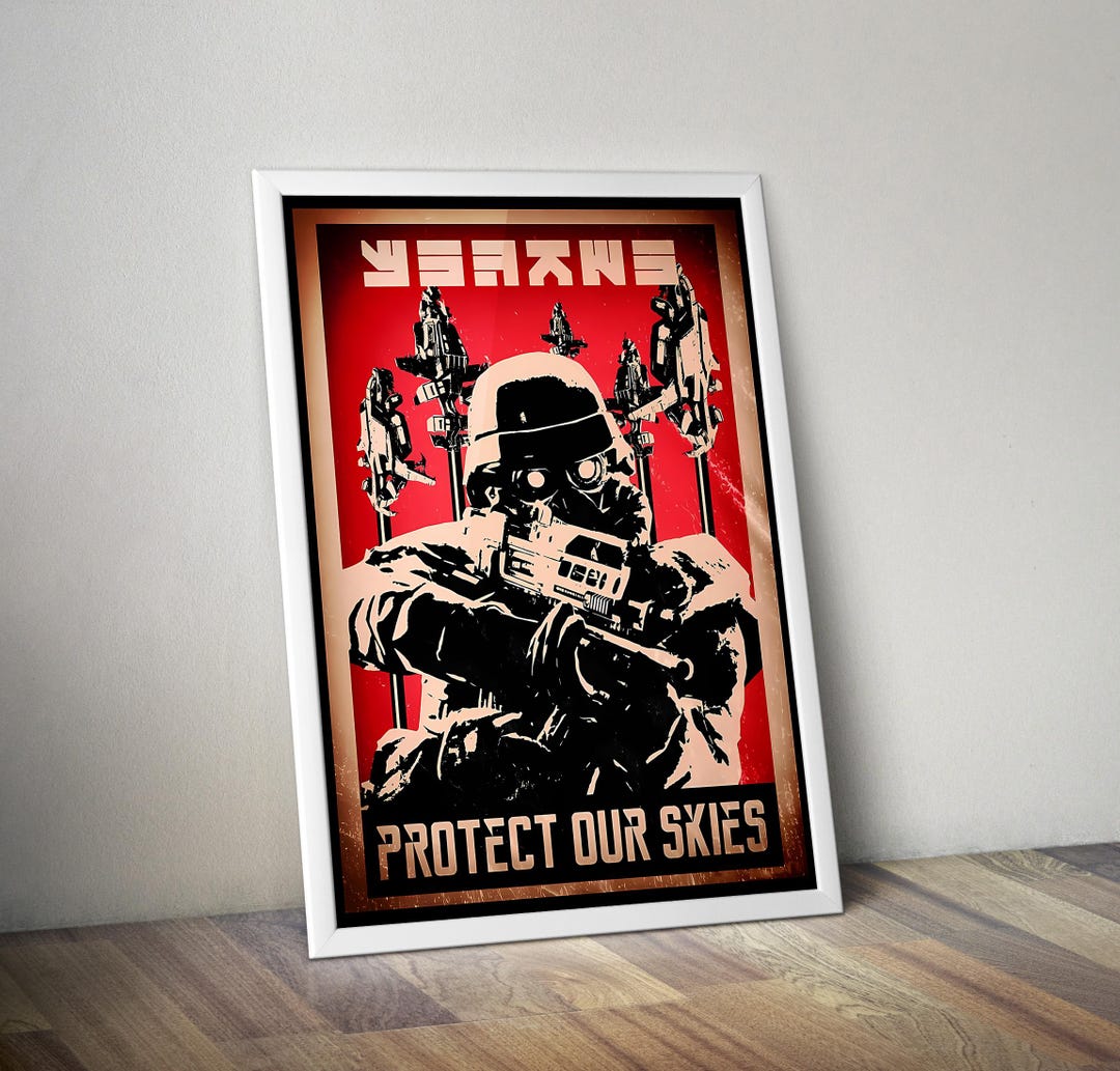 Killzone Propaganda Poster | Killzone Wall Art Print | Indie Game ...