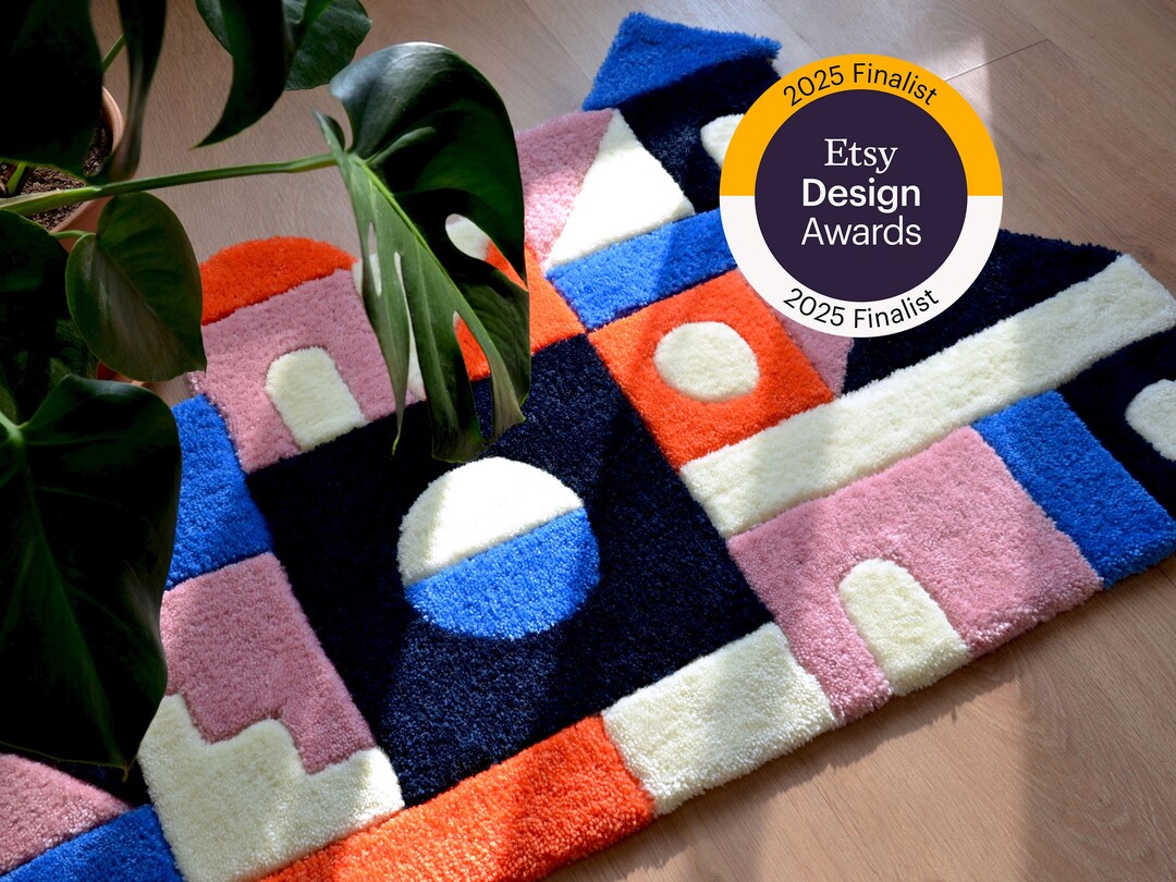 Unique Rug Patterns Unique Handcrafted Tufted Rug With Geometric