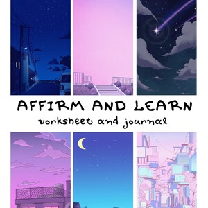 Worksheet and Journal for Preschool Kids | Affirm and Learn | Positive Messages, Acts of Kindness, Self Love | Empower Your Child | Ages 2+
