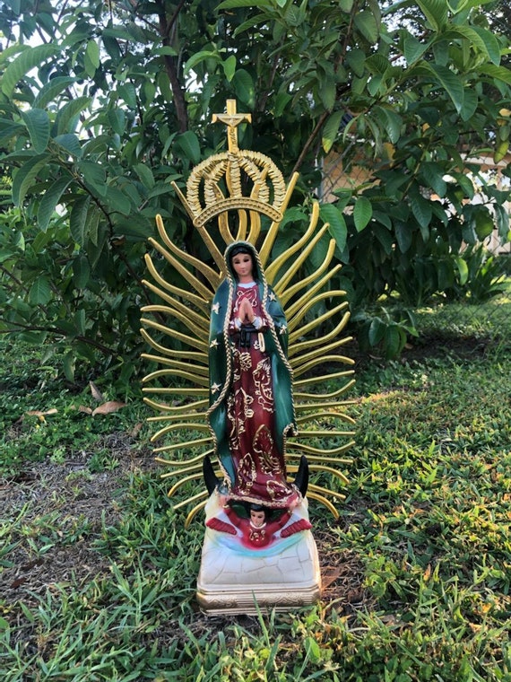 グアダルーペ 聖母像 専用 グアダルーペ 聖母像 マリア様 約33cm