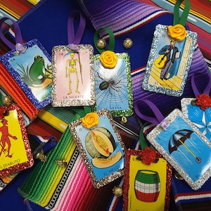 Loteria Christmas Ornaments// Fiesta Christmas //Mexican Ornaments