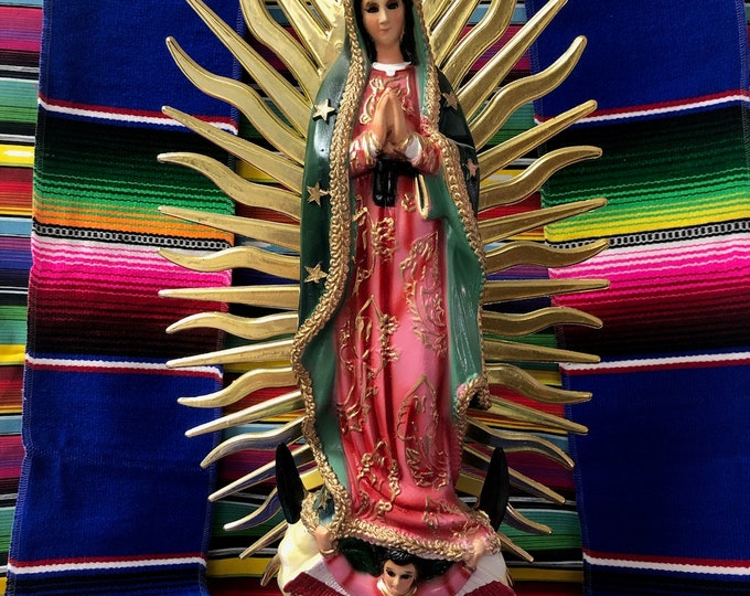 Our Lady of Guadalupe Statue //la Virgen De Guadalupe Statue// Catholic