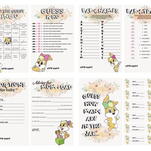 Pakiet gier BABY Shower - LOLA Tunes