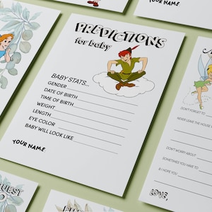 Paquete de juego para baby shower - PETER PAN