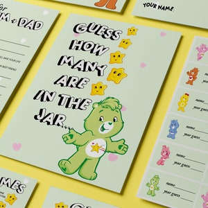 BABY Shower Game Pack - CAREBEARS