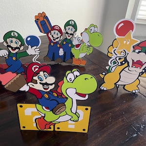 Super Mario Bros Table Decor