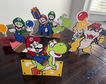 Super Mario Bros Table Decor