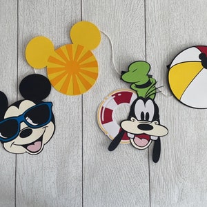 Banner de Mickey de verano