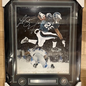 LeSean McCoy Signed Framed Eagles 16x20 Autograph Photo - JSA