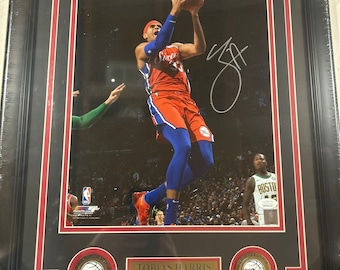 Allen Iverson Autograph Signed 76ers Vs Kobe Bryant 16x20 Photo Black ...