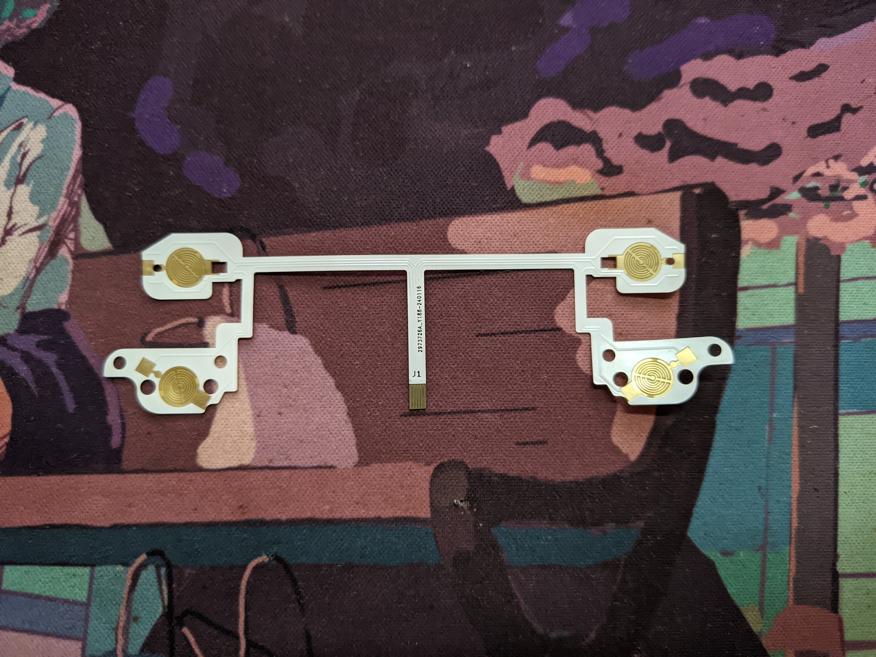 Esca Upgraded Switch Pro Controller Trigger Pads, Gold Contacts ...