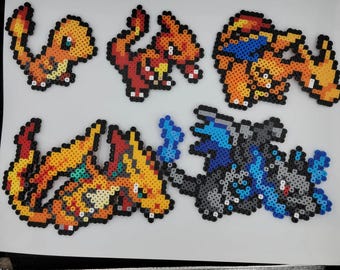 Llaveros/imanes de la línea Charmander Evolution