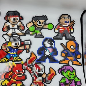 Megaman Style Keychain designs
