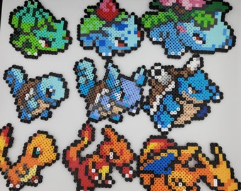 Pokemon Starter Keychains/Magnets